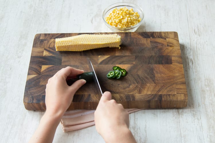 Prep the vegetables