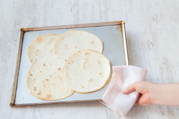 bake the tortillas