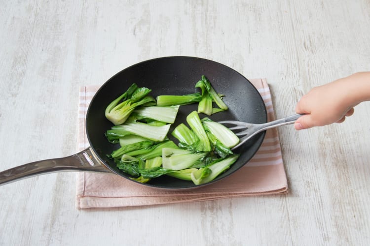 cook the bok choy