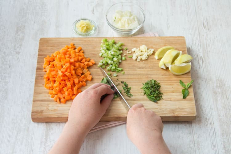 Prep the ingredients