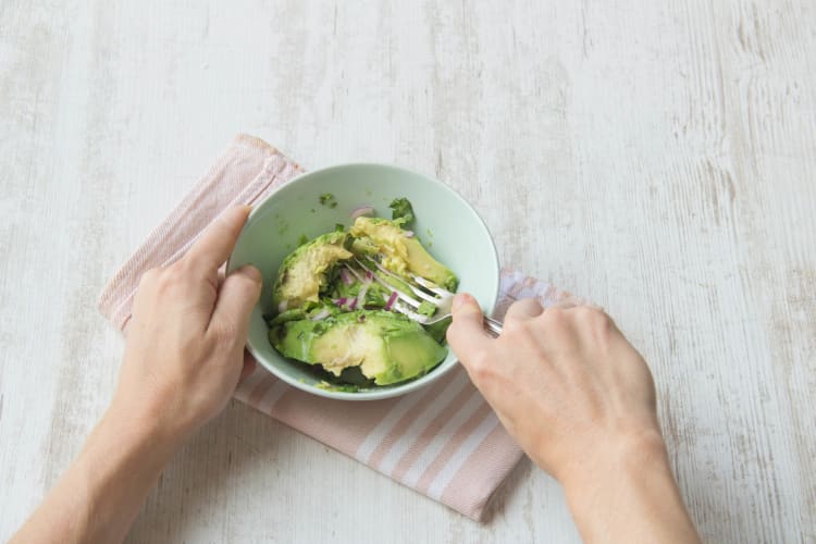 Make the guacamole