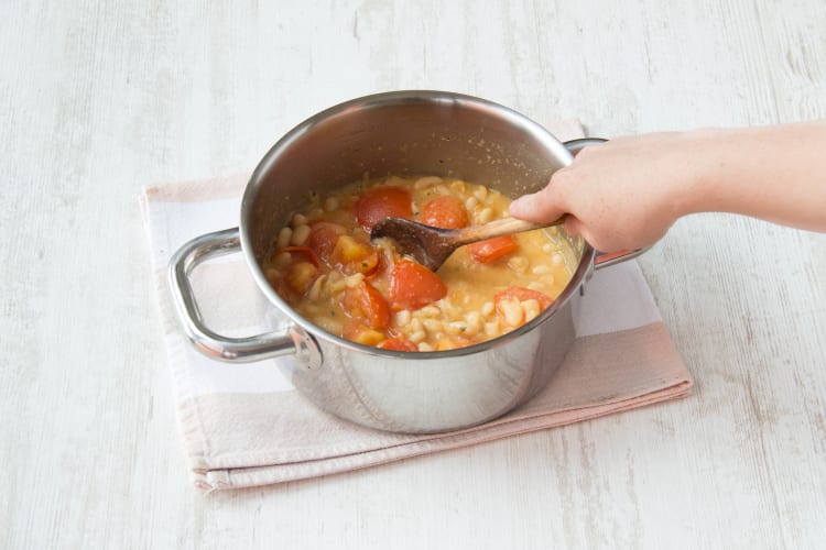 Add your stew ingredients