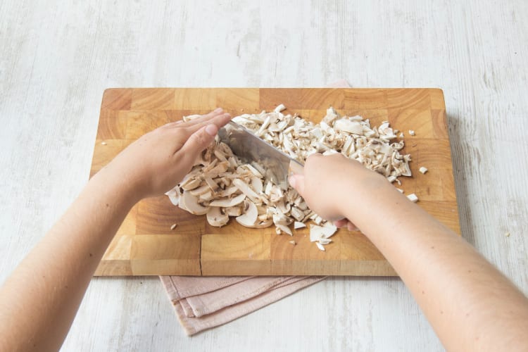 Champignons zubereiten