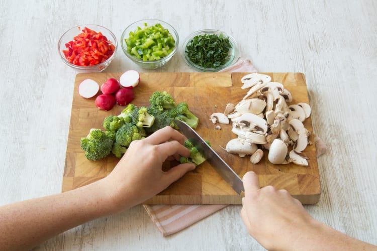 Prep the ingredients