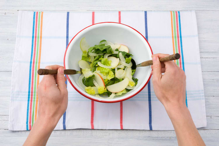Maak de salade