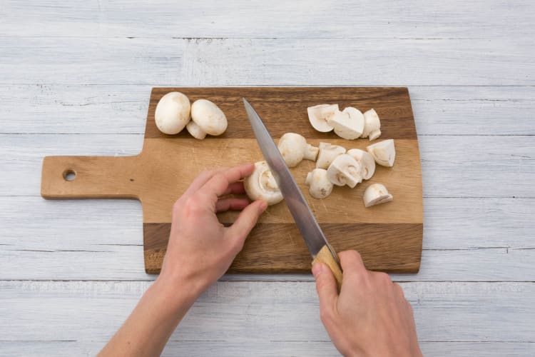 Champignons zubereiten