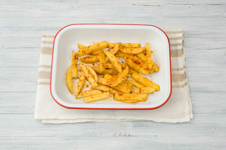 Kruid de aardappelen