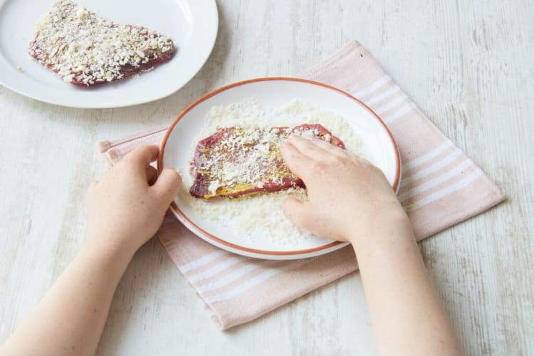 Prep the cutlets