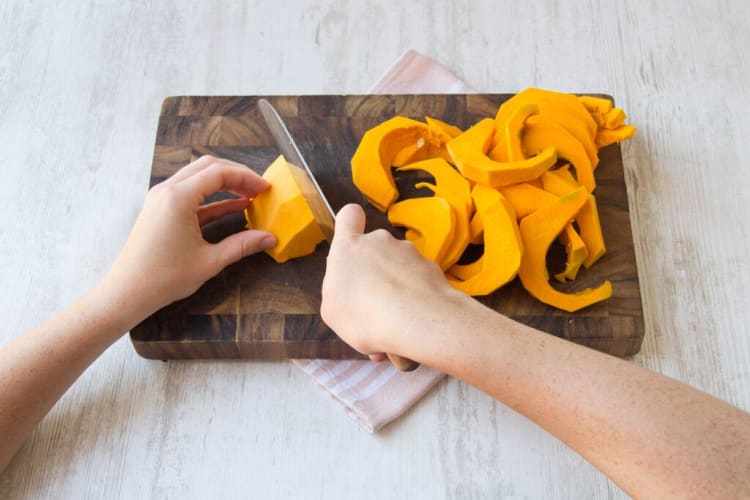 Prep the squash