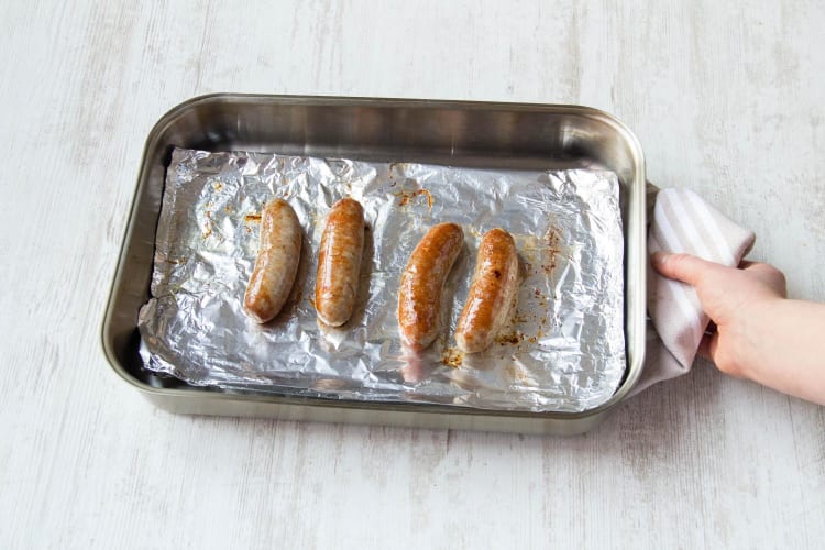 Grill your sausages