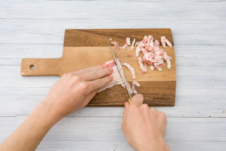 Bacon schneiden
