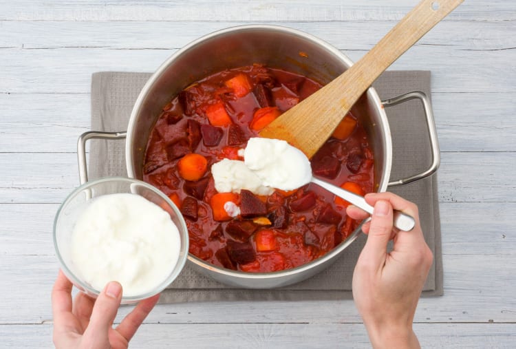 Joghurt hinzufügen