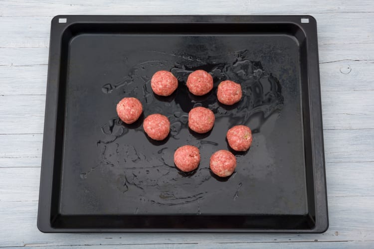 Cook the meatballs