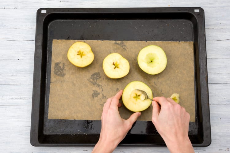 Äpfel entkernen