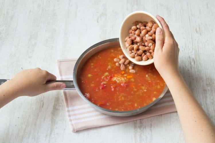 add beans