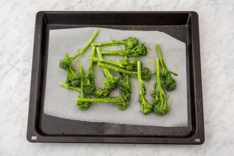 roast broccolini