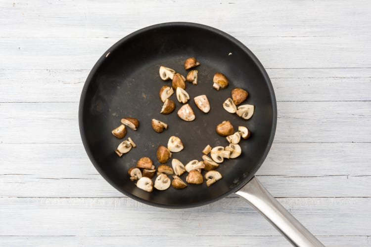 Champignons anbraten