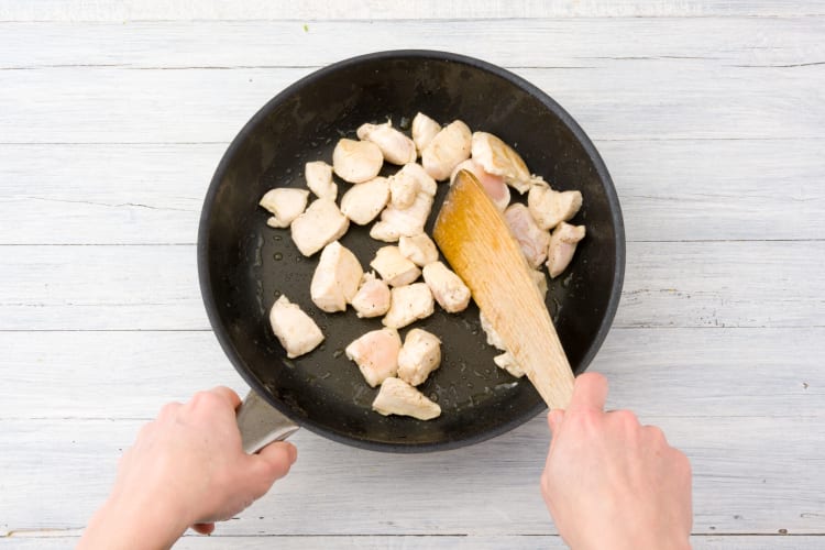 Cook the chicken