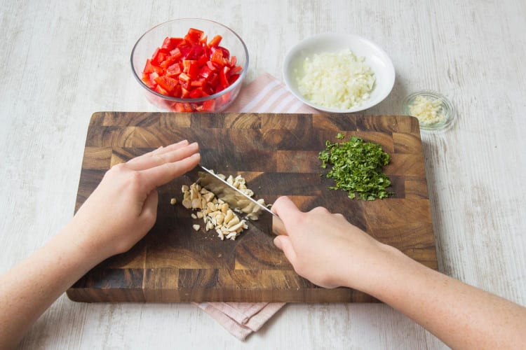 Prepare your veggies