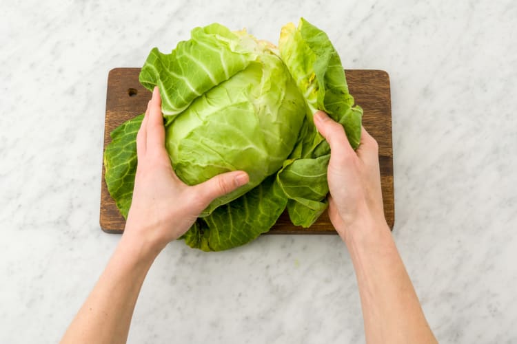 Spitzkohl vorbereiten