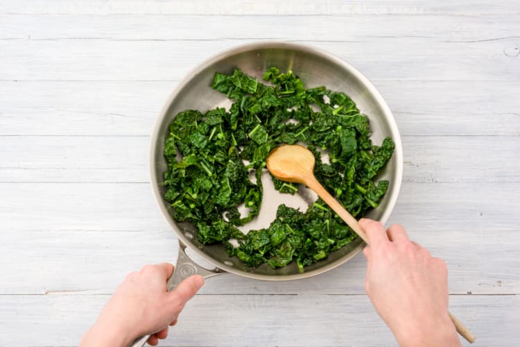 Fry your cavolo nero
