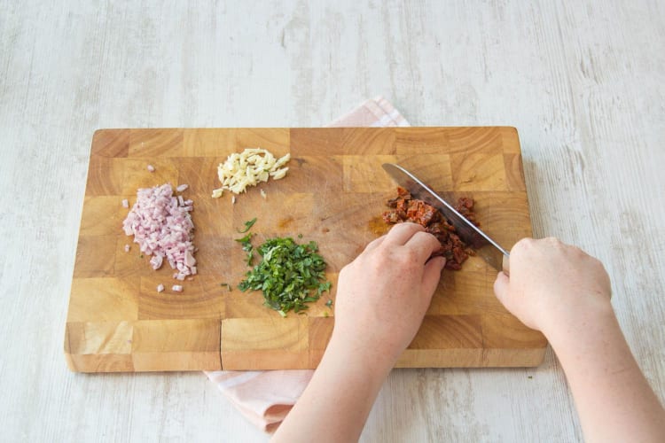 chop veggies