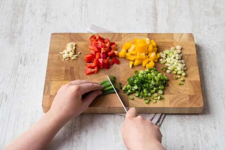 Chop your veggies