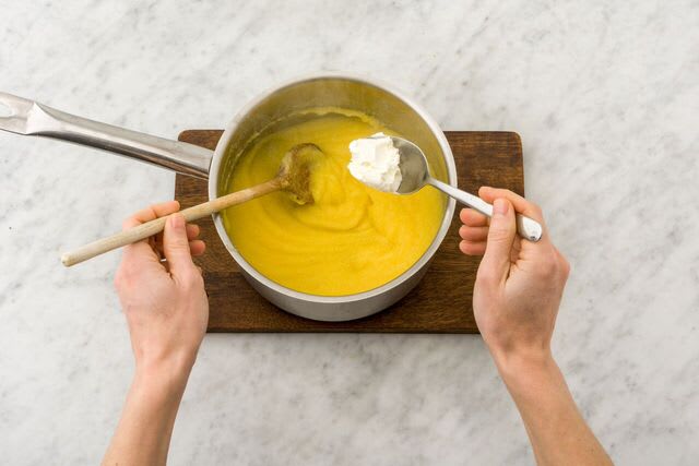 Make the polenta