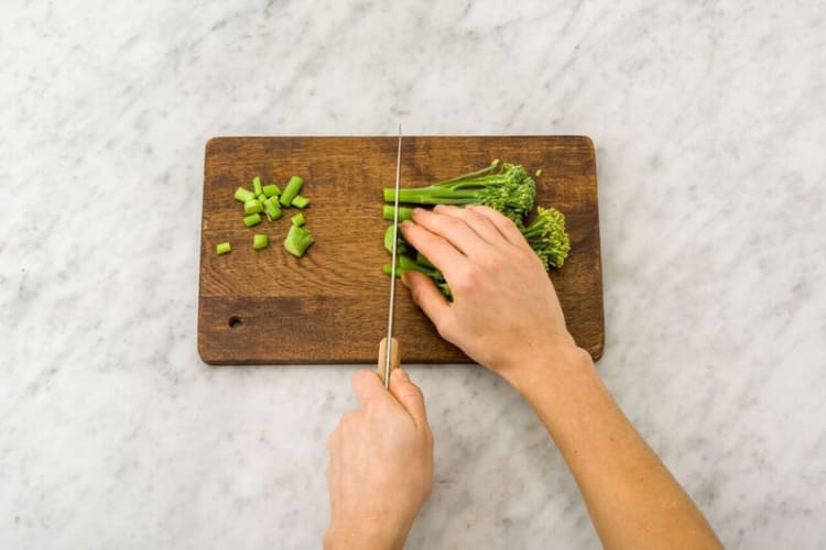 Prep the vegetables