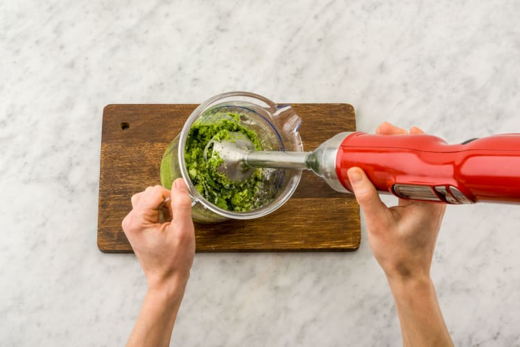 Pesto zubereiten