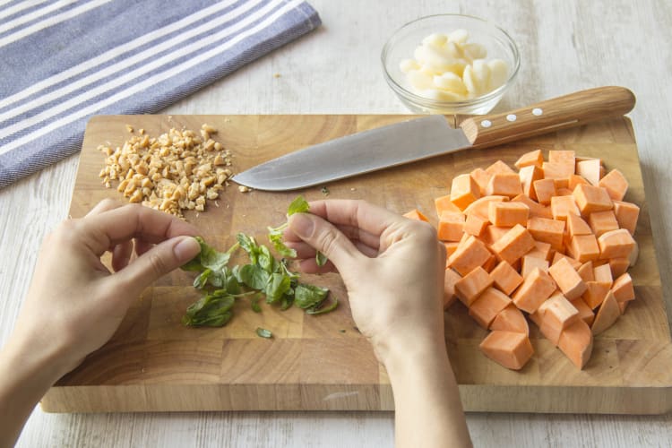 Prep the veg