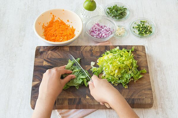 Prep the ingredients