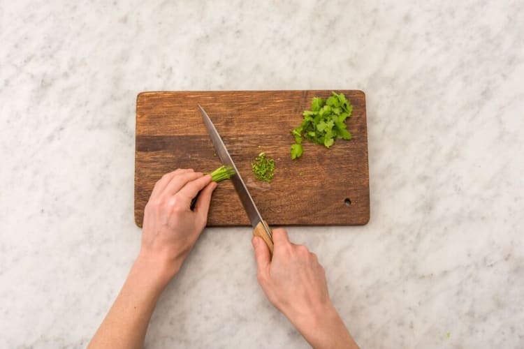 Prep the ingredients