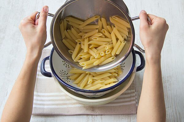 Boil the penne