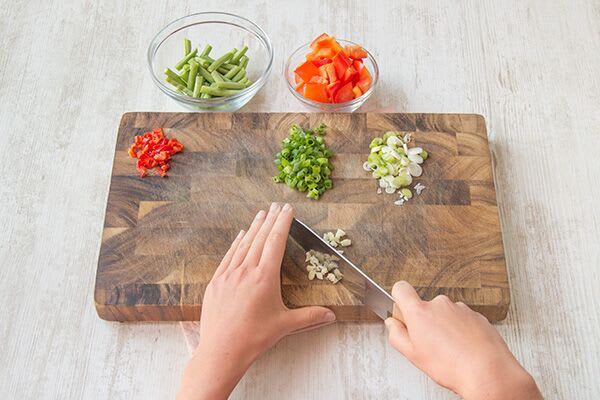 Prep the ingredients