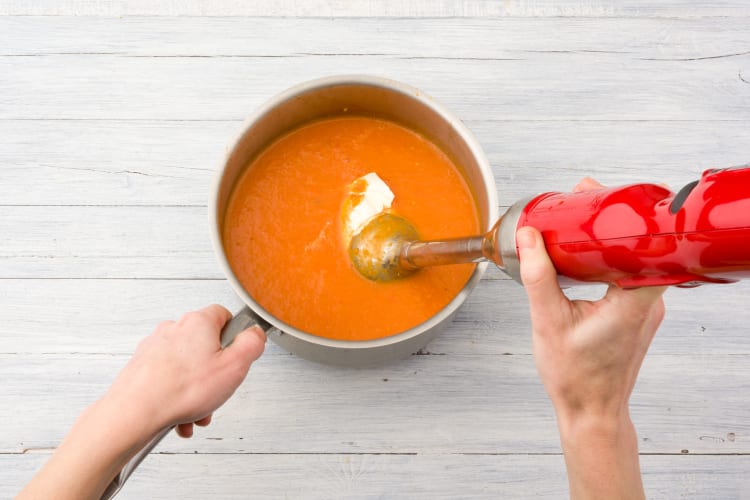 Suppe pürieren
