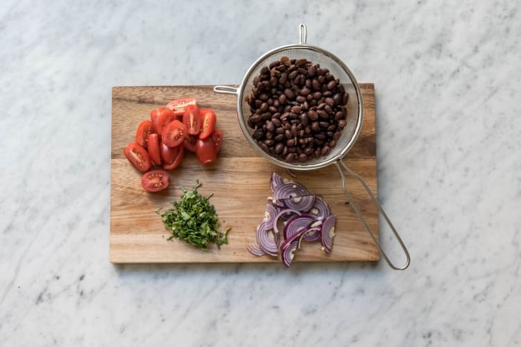 Prep the veggies