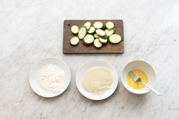Zucchini zubereiten