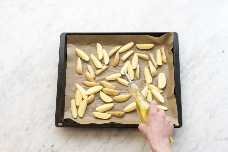 Kartoffel backen