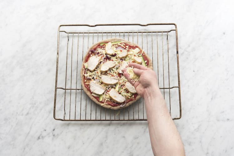 Cook the pizzas