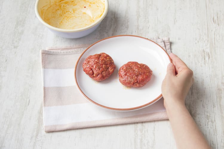 Shape into patties