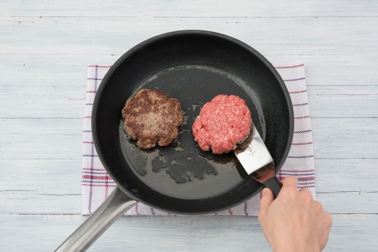 Cook the patties