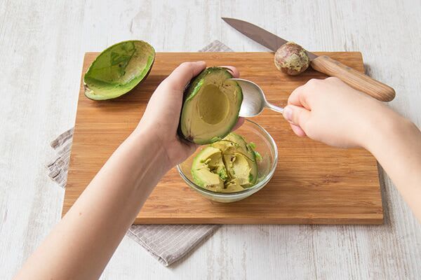 Mash the guacamole