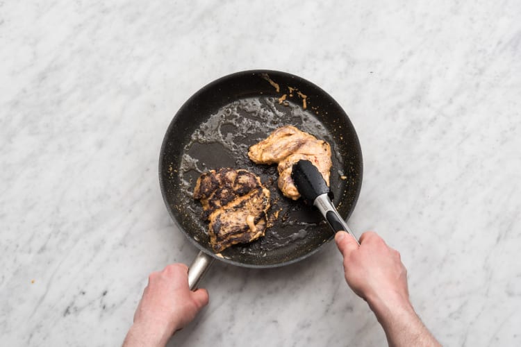 Cook the lamb