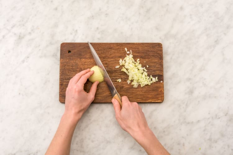 Prep the veggies