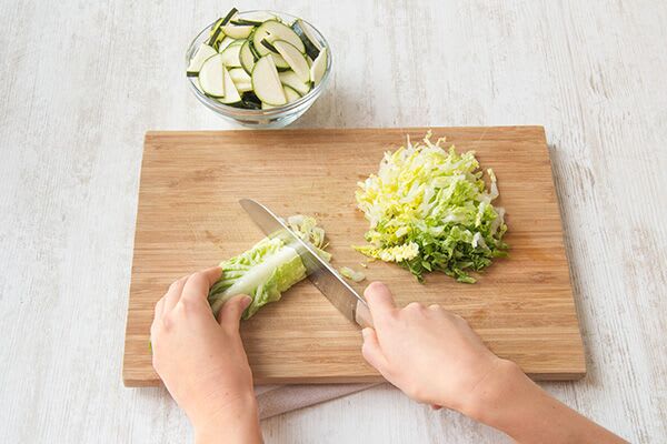 Prep the veggies