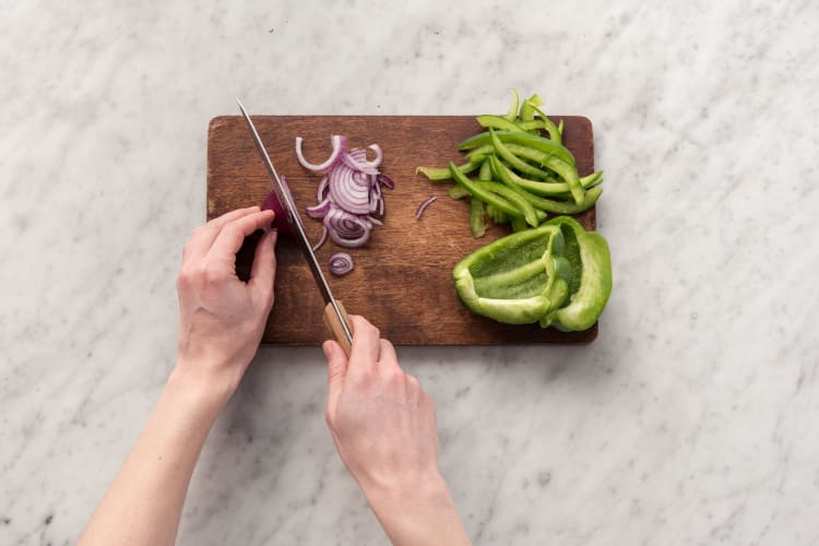 Prep the veg