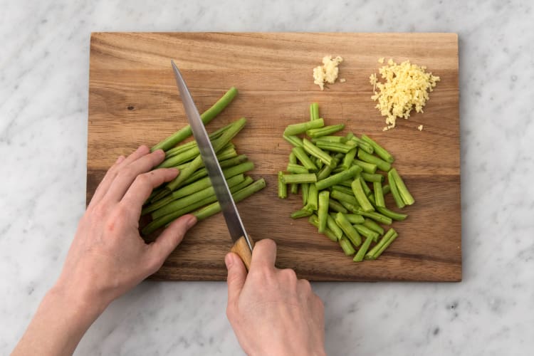Prep the veg