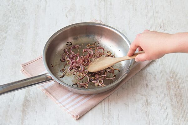 Sauté the onion and garlic