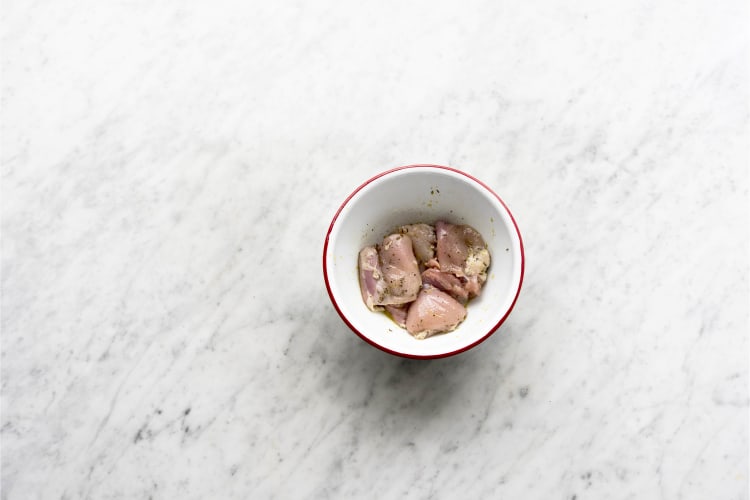 Marinate the chicken